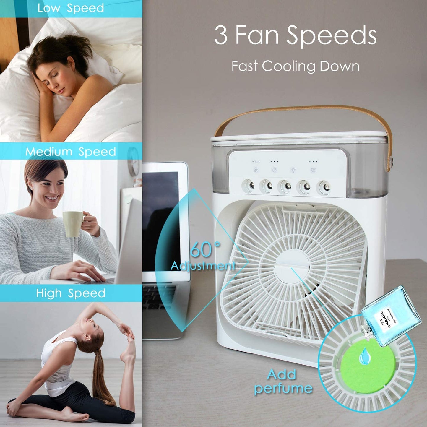 Fan Air Cooler fan USB Electric Fan